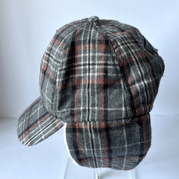 San Francisco Giants MLB Plaid Wool Earflap Hat - Picture 5 of 8